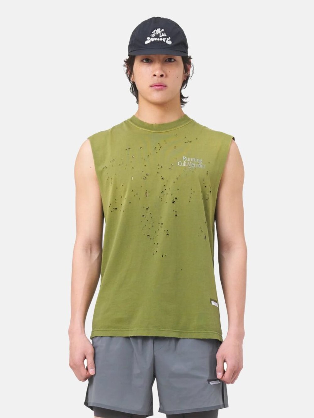 Satisfy Running Organic MothTech Muscle Sleeveless T-Shirt